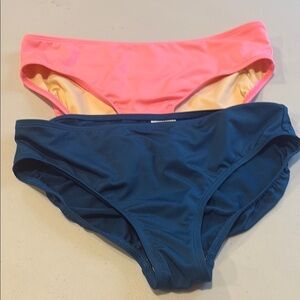 Set of 2! Land’s End girls Swim Bottoms.  Size 16.